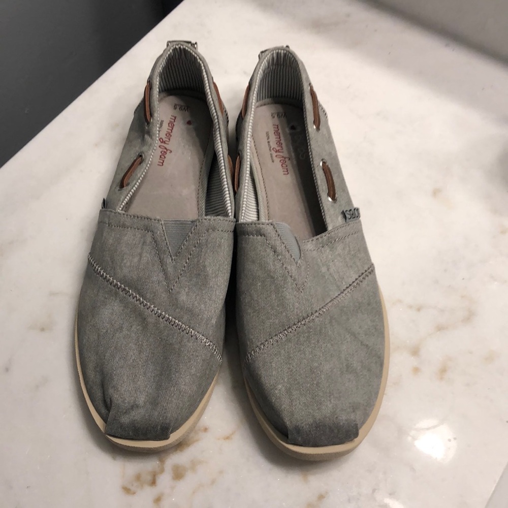 Grey Memory Foam Bob’s by Skecher’s